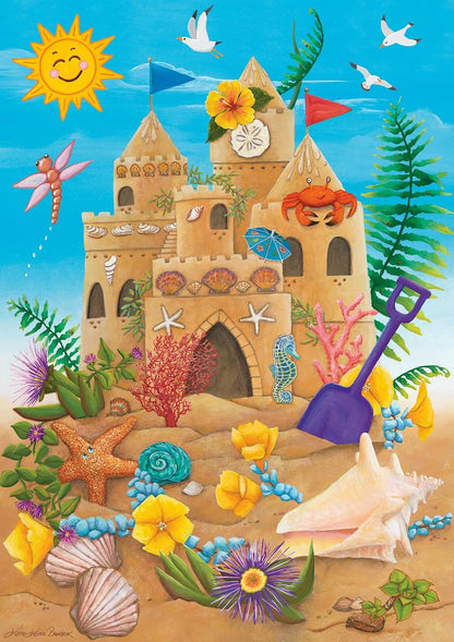 Sunshine Sandcastle 35 Piece Puzzle