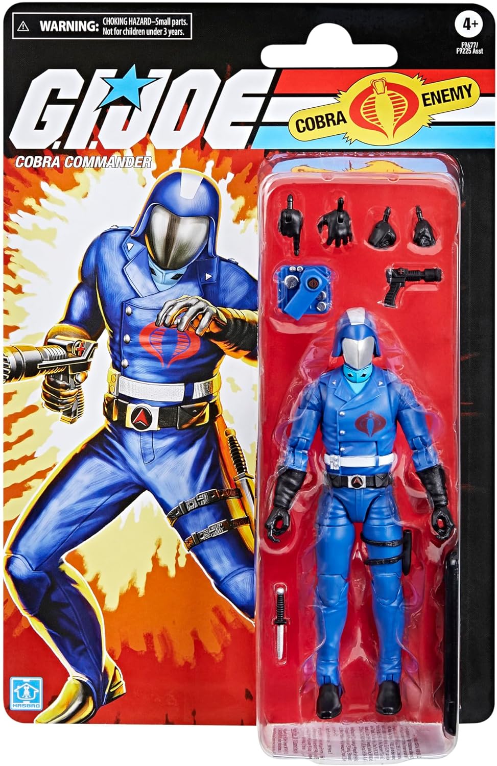 GI Joe Classified Retro Cardback Cobra Commander (F9677)