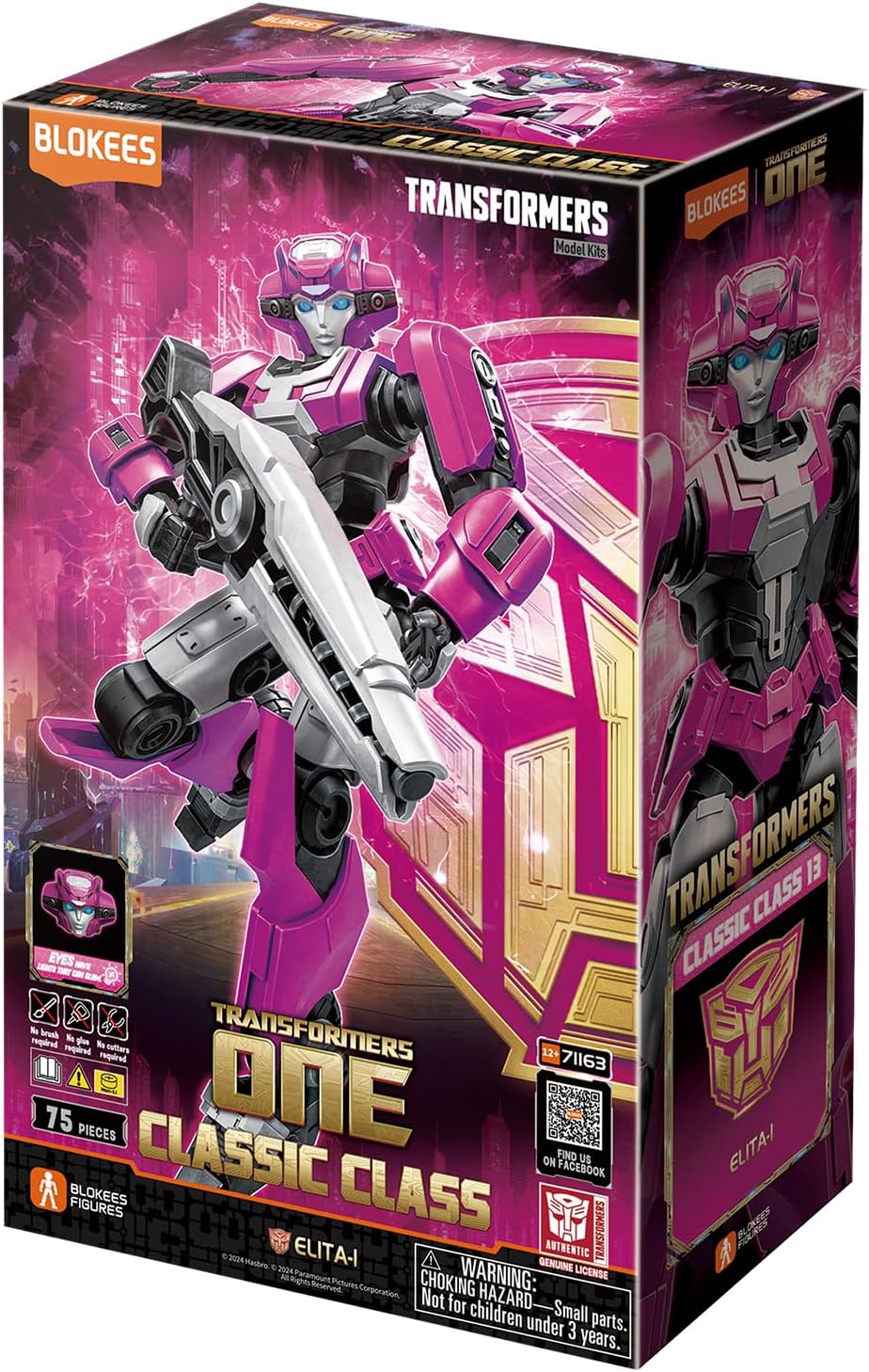 BLOKEES Transformers Classic Class 13 Elita-1
