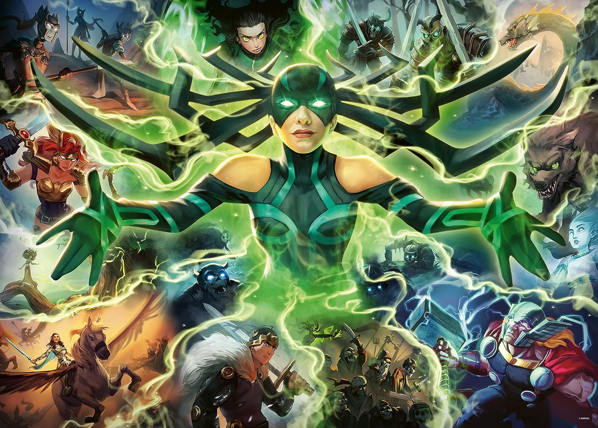 Marvel Villainous: Hela 1000pc Puzzle