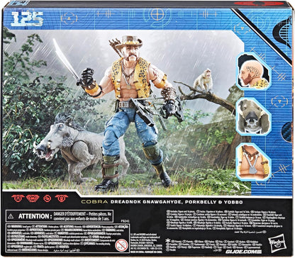 GI Joe Classified Dreadnok Gnawgahyde and Pets Porkbelly and Yobbo  #125 (F9241)