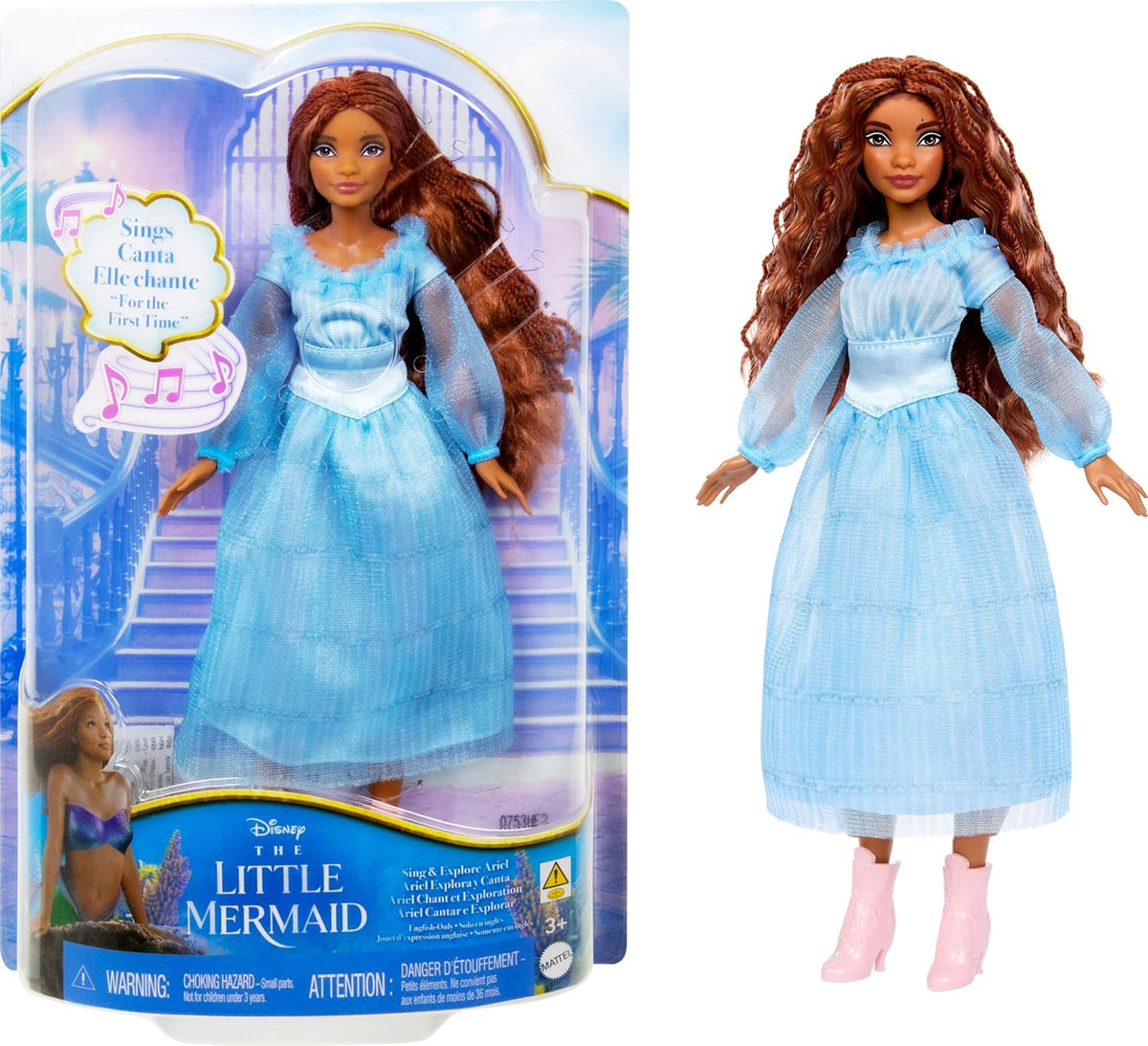 Disney Princess The Little Mermaid Sing & Explore Ariel Doll*