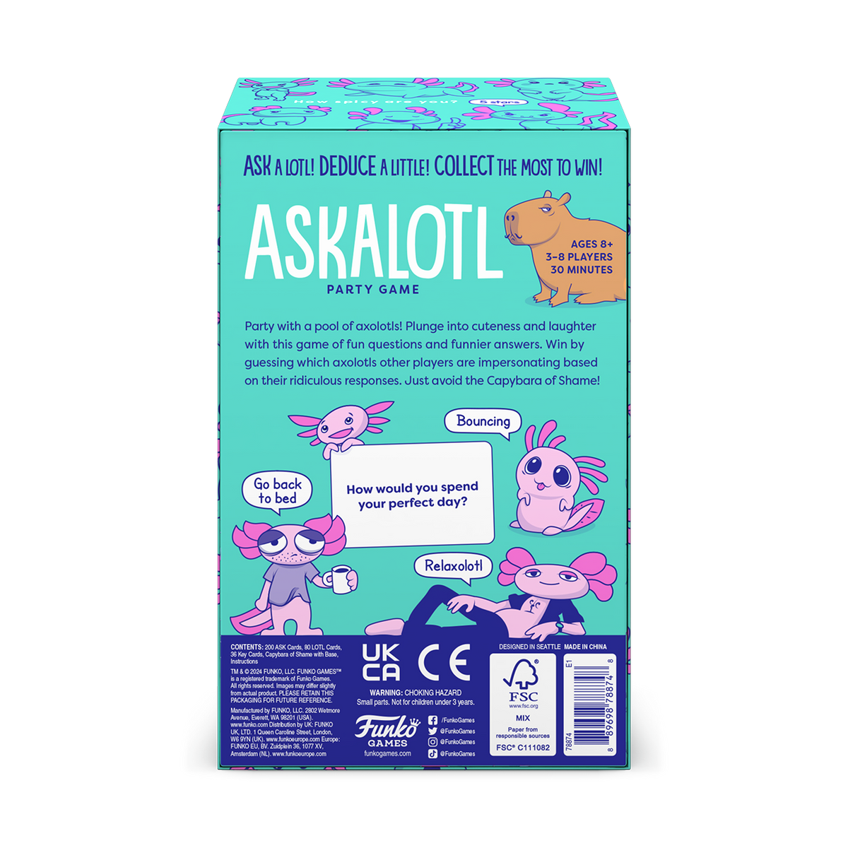 Funko Askalotl Party Game