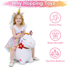 Bouncy_White_Horse