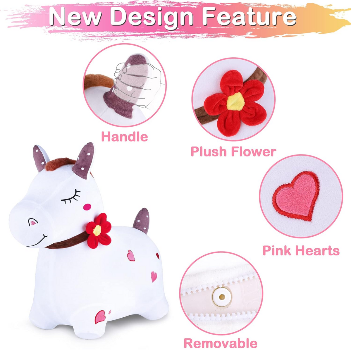 Bouncy_White_Horse