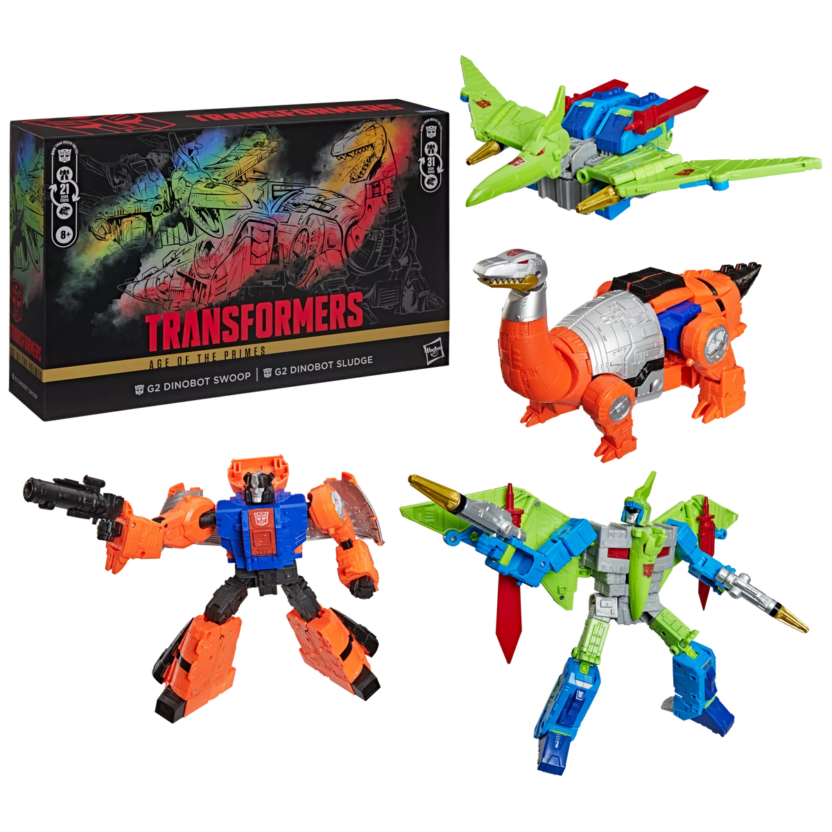Transformers Selects Age of the Primes G2 Swoop & Sludge