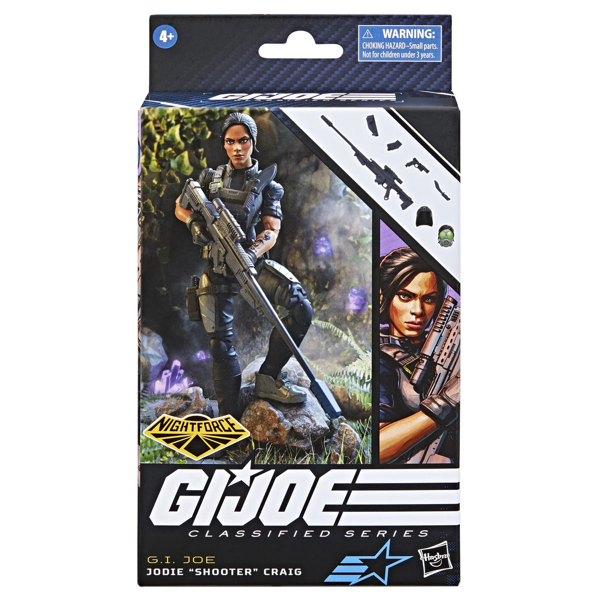 GI Joe Classified Nightforce Jodie Shooter Craig #90 (F7738)