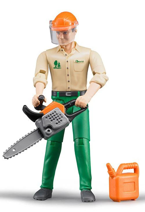 Bruder 60030 Logging Man w/ Accessories 6.6.6