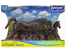 Chestnut Arabian Horse and Foal (Discontinued)