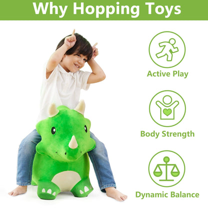Bouncy Triceratops