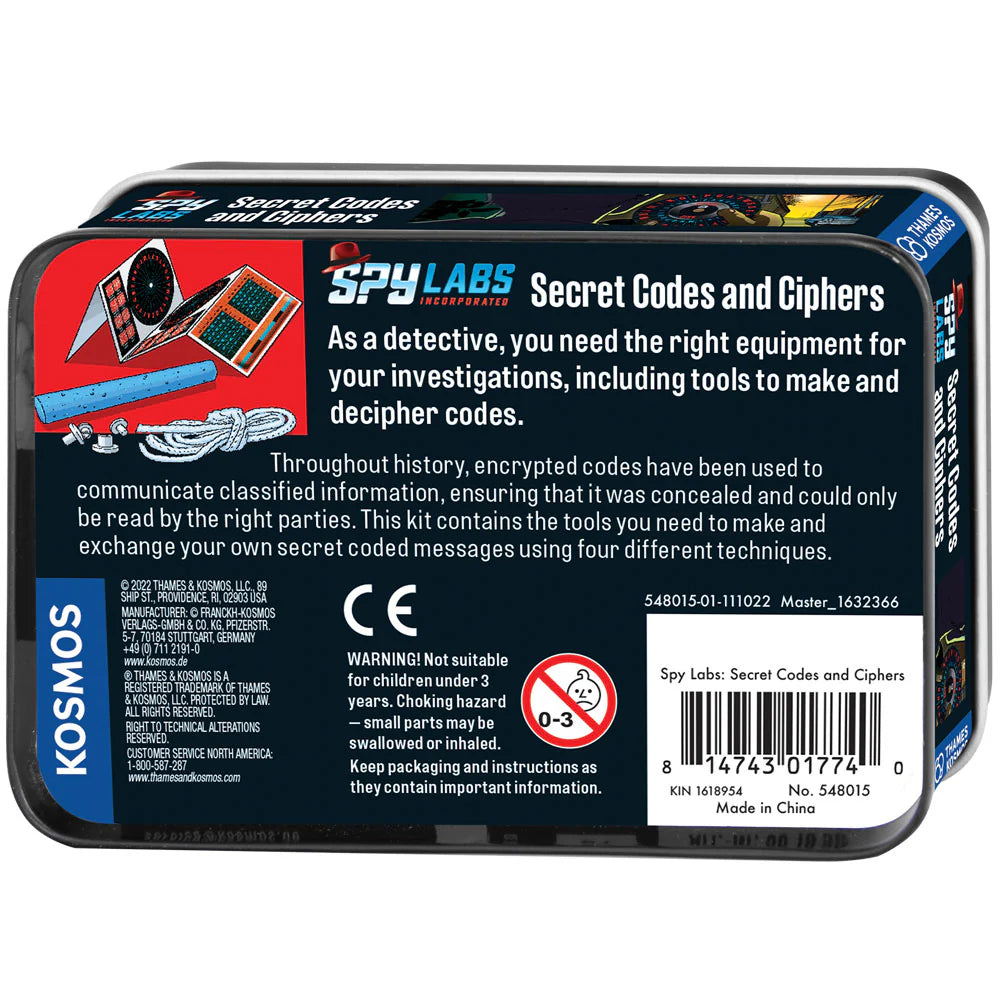 Spy Labs: Secret Codes and Ciphers