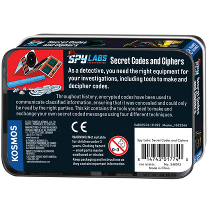 Spy Labs: Secret Codes and Ciphers